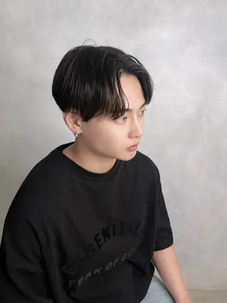 パーマ メンズ 大阪韓国メンズ特化 LUNAのヘアスタイル