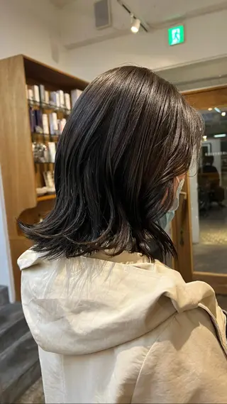 ミディアム 鈴木 三保のヘアスタイル