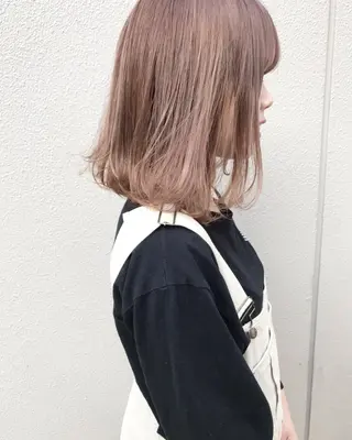 ミディアム Musiiik hairのヘアスタイル