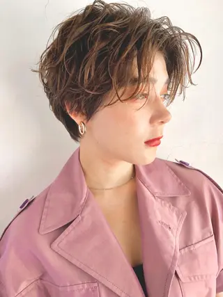 ショート ショート・ボブ ・ウルフ✂︎IMAIのヘアスタイル