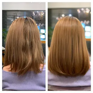 セミロング Real me 鈴木のヘアスタイル