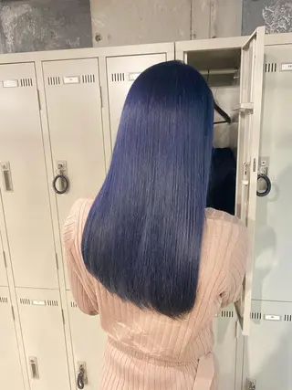 ロング カラー エフェクトブリーチ 🌟前澤啓太朗のヘアスタイル