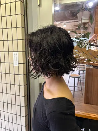 ミディアム パーマ kaito パーマ募集！🔵のヘアスタイル