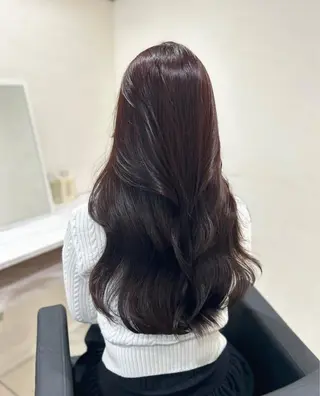 ロング 韓国ヘア🕊村上 ののこ🕊のヘアスタイル