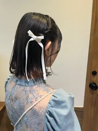 ミディアム ❁ヘアメ❁ YUMI ❁ゆみ❁横浜桜木町のヘアスタイル
