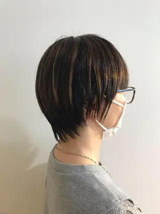 ショート カラー 【似合わせカット】 松尾一気のヘアスタイル