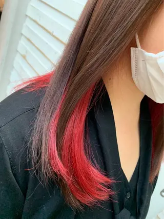 カラー 韓国ヘア🕊村上 ののこ🕊のヘアスタイル