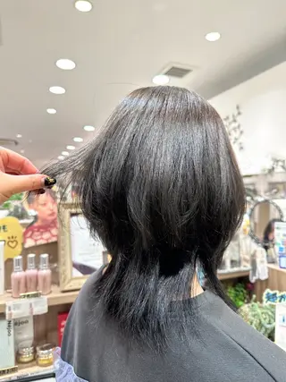 ミディアム Miyu🦄ash メンズカット/まつげのヘアスタイル