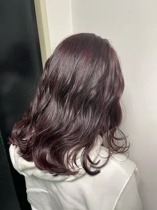 ミディアム カラー 栄/レイヤーカット /ケアブリーチ🍁楓のヘアスタイル