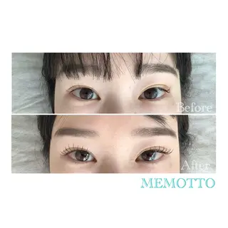 マツエク・マツパ MEMOTTO CHIHIROのマツエク・マツパデザイン