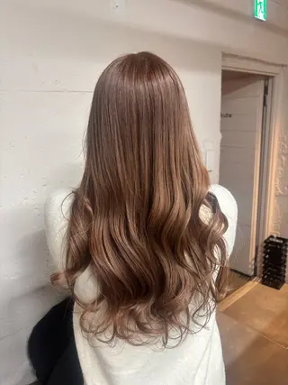 ロング カラー 🩵似合わせカット SEIRA🩵のヘアスタイル