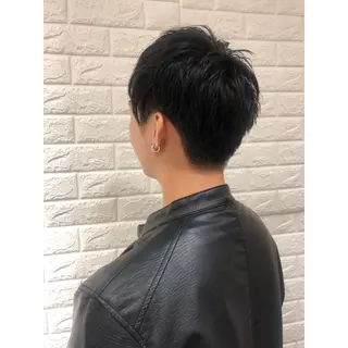 メンズ ウルフカット ハッシュカット/七海のヘアスタイル