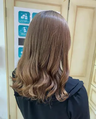 セミロング カラー メンズ 透明感カラー 古山 結季🌙🖤のヘアスタイル