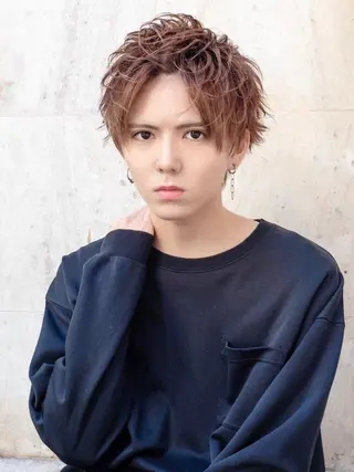 ショート メンズ 美髪矯正 Rioのヘアスタイル