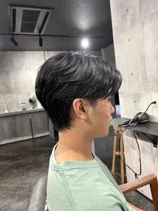 ショート 半田 美優のヘアスタイル