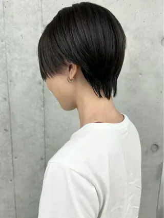 ショート ボブ/ゆるふわ ボブパーマ/とういのヘアスタイル