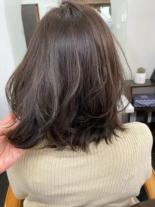ミディアム カラー 🗻飯田誠也🗻 カットカラー得意のヘアスタイル