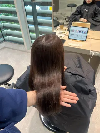 セミロング 艶カラー/パーマ /ヒナのヘアスタイル