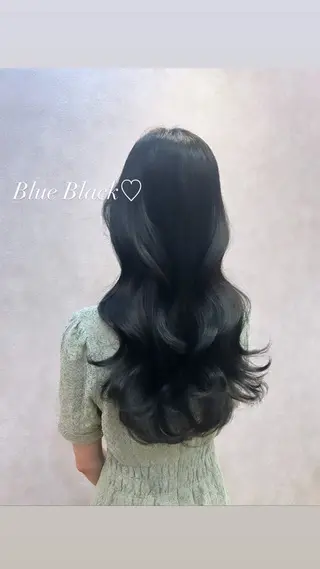 ロング カラー ヘアアレンジ 🩷韓国ヘア/ヨシン モリ🩷Maikaのヘアスタイル