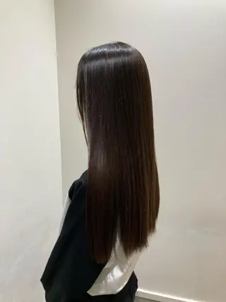 ロング 折本 沙織のヘアスタイル