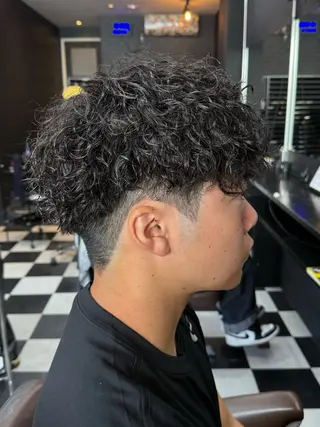 パーマ メンズ 京都/伏見/メンズ/ 石田昂のヘアスタイル