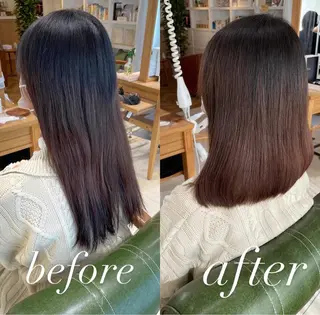 ミディアム 過去一の柔髪ヘア 🌿einshairのヘアスタイル