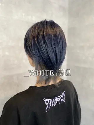 ショート _WHITE 高槻店 平野湧人　/髪質改善のヘアスタイル