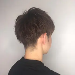 ショート カラー メンズ 福島 純子のヘアスタイル