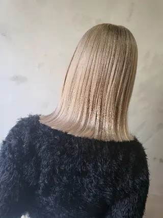 ミディアム Le Lien カジのヘアスタイル