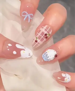 ネイル 💅パッマ ネイル AOIのマツエク・マツパデザイン