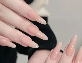 ネイル By moonネイル 🌷ワンホン/韓国風のネイルデザイン