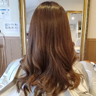 ロング カラー spa hair ark 富井直美のヘアスタイル