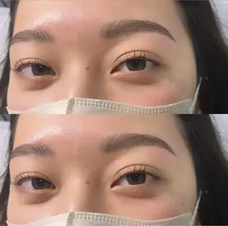 マツエク・マツパ アイブロウ Lily Suzukaのマツエク・マツパデザイン