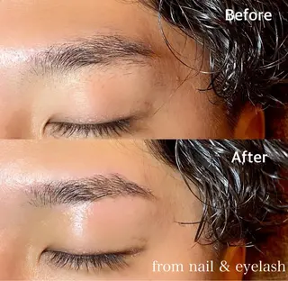 メンズ アイブロウ フロムネイル airiのマツエク・マツパデザイン