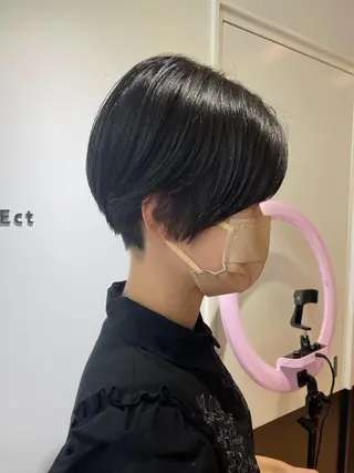 ショート ショート/脱白髪染め ☆宇﨑悠実のヘアスタイル