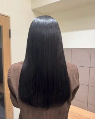 ロング カラー ゆ う あのヘアスタイル