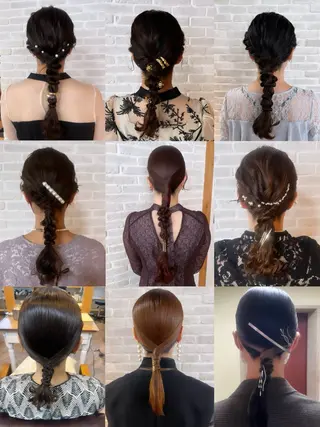 ヘアアレンジ Topstylist YUKIのヘアスタイル