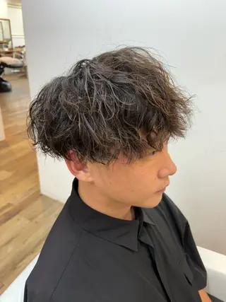 パーマ メンズ Osawa Yutoのヘアスタイル