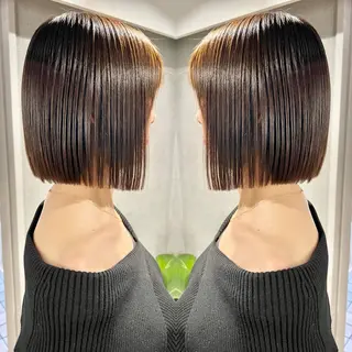 ショート ボブ/髪質改善/ ミディアム/浅川俊輝のヘアスタイル