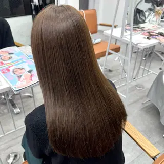 ロング カラー ヘアアレンジ ブリーチなしカラー /新百合ヶ丘/安形翔のヘアスタイル