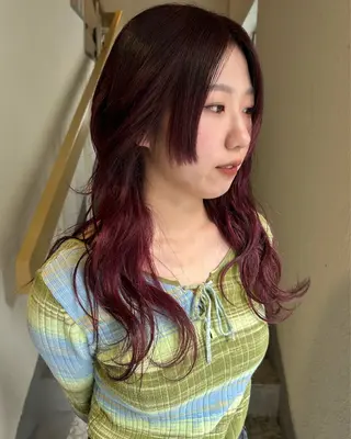 ロング 薄暮 マツイ レンのヘアスタイル