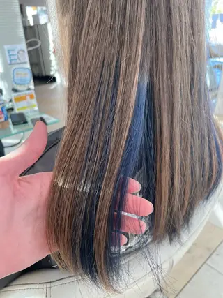 ミディアム 兼元 優也のヘアスタイル