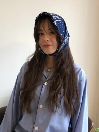 ロング 韓国好き🇰🇷 美容師MIKUのヘアスタイル
