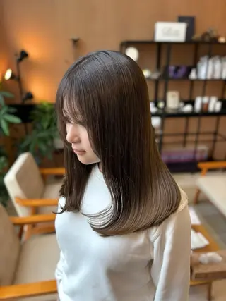 ロング 北川 颯馬のヘアスタイル