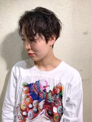 ショート ヨナイ チヒロのヘアスタイル