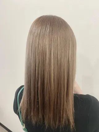 セミロング カラー Asuka 🌈のヘアスタイル