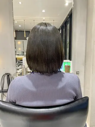 ショート カラー 圧倒的透明感カラー nana🦕のヘアスタイル