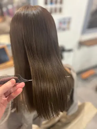 ロング 吉田 聡一のヘアスタイル