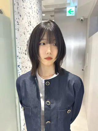 ミディアム カラー 矢野 晃平のヘアスタイル