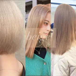 カラー ハイトーン/デザイン hirokiのヘアスタイル